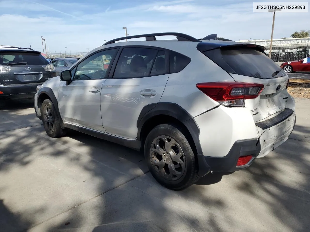 2022 Subaru Crosstrek Sport VIN: JF2GTHSC5NH229893 Lot: 75264354