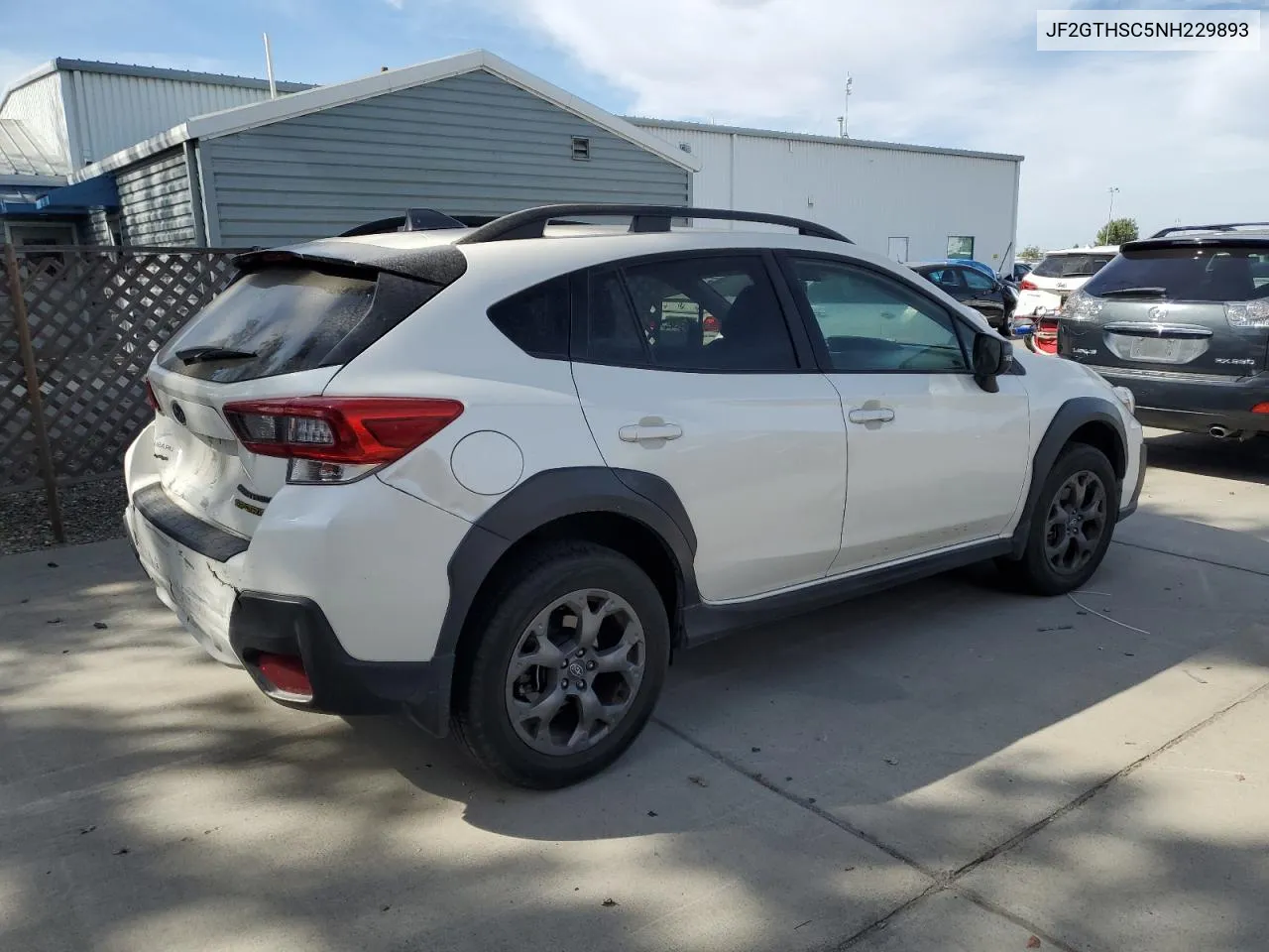 2022 Subaru Crosstrek Sport VIN: JF2GTHSC5NH229893 Lot: 75264354