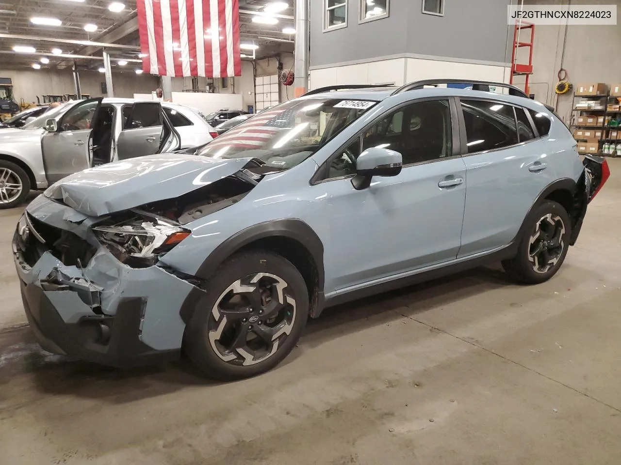 2022 Subaru Crosstrek Limited VIN: JF2GTHNCXN8224023 Lot: 75714954