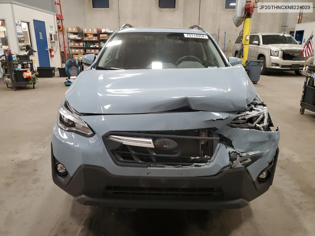 2022 Subaru Crosstrek Limited VIN: JF2GTHNCXN8224023 Lot: 75714954