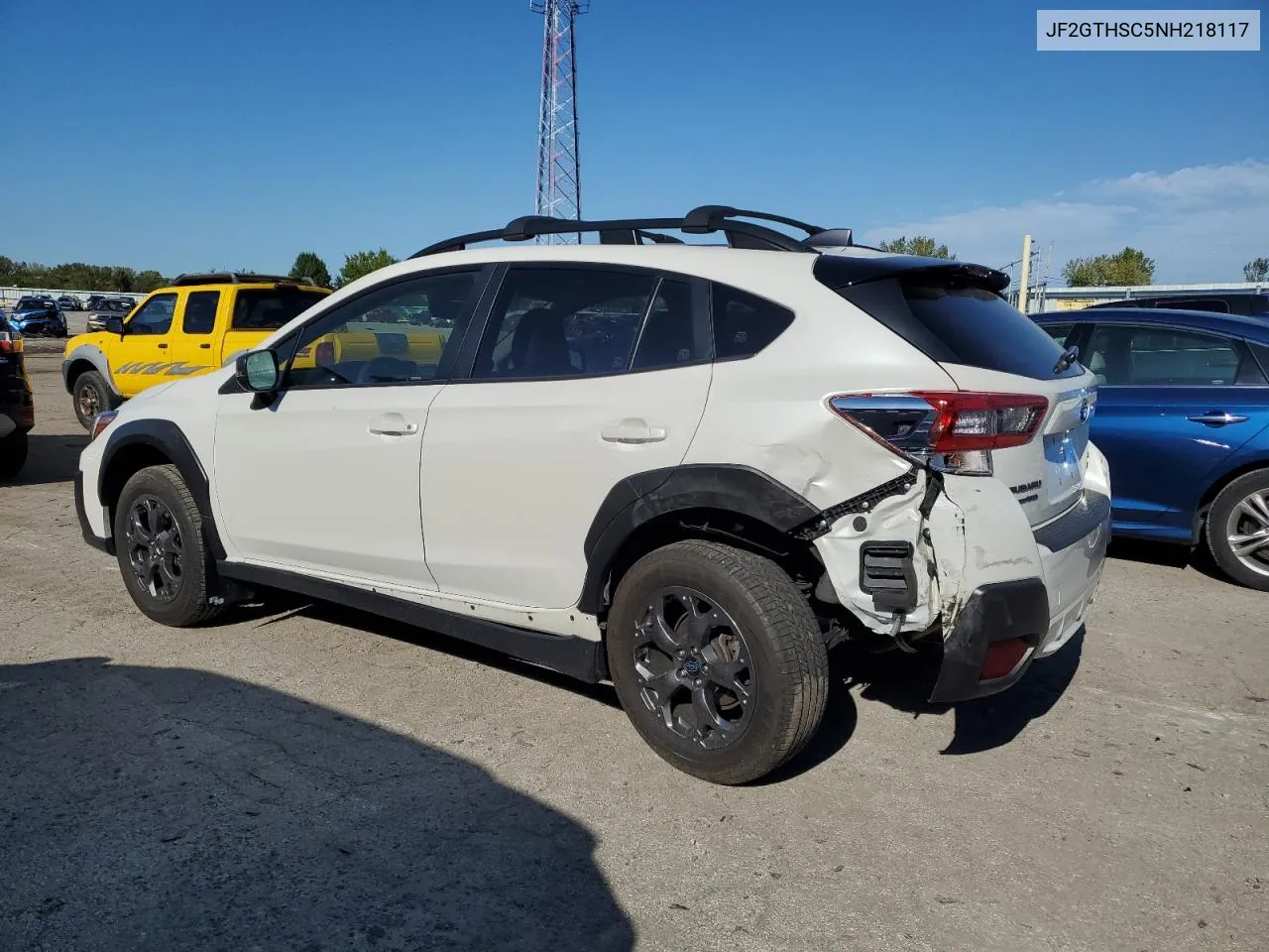 2022 Subaru Crosstrek Sport VIN: JF2GTHSC5NH218117 Lot: 76052004