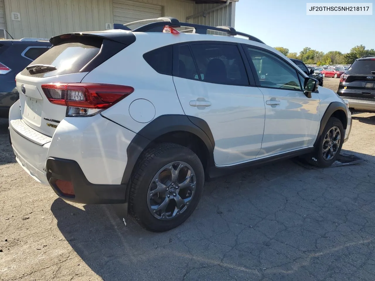 2022 Subaru Crosstrek Sport VIN: JF2GTHSC5NH218117 Lot: 76052004