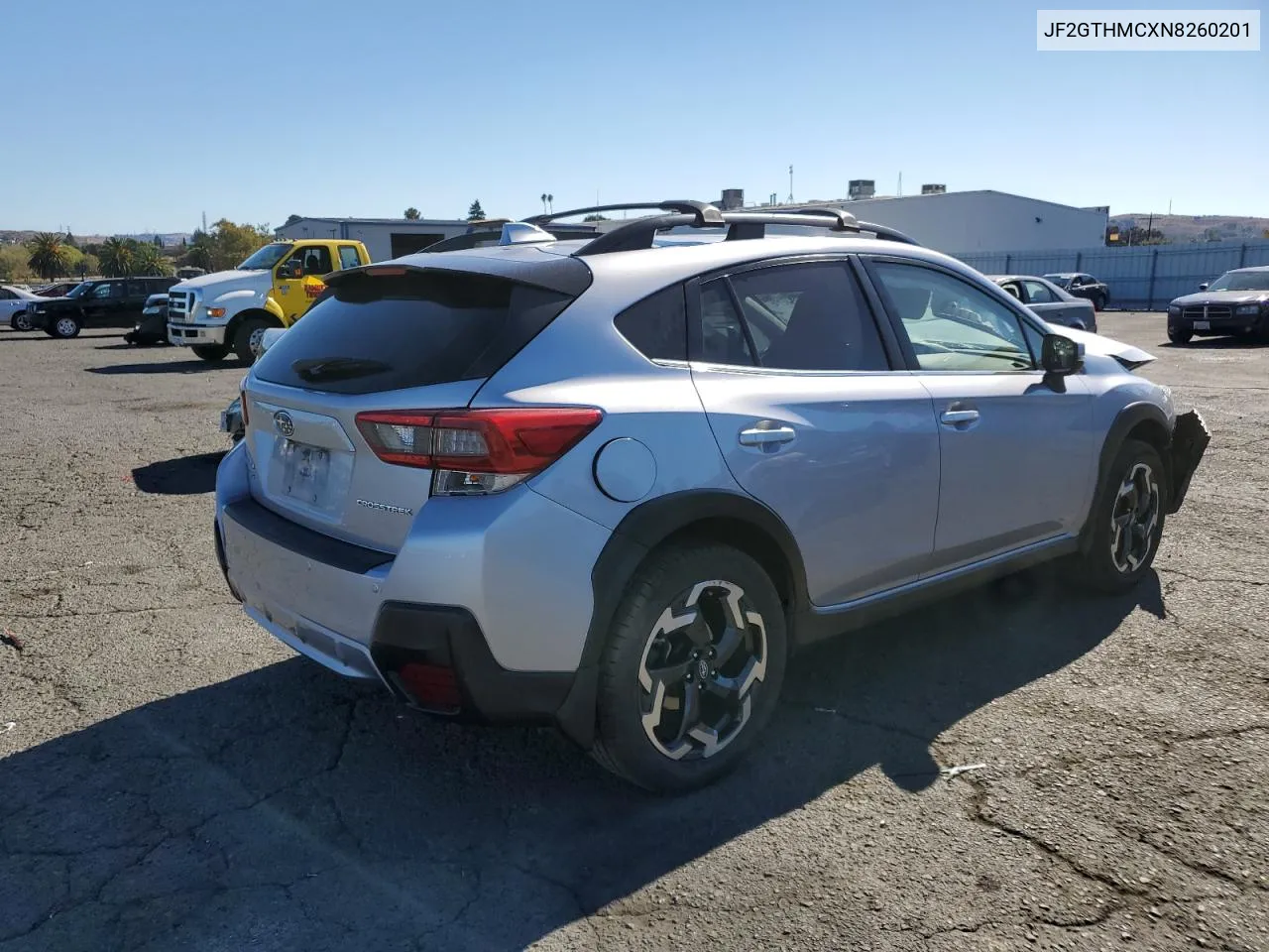 2022 Subaru Crosstrek Limited VIN: JF2GTHMCXN8260201 Lot: 76135164