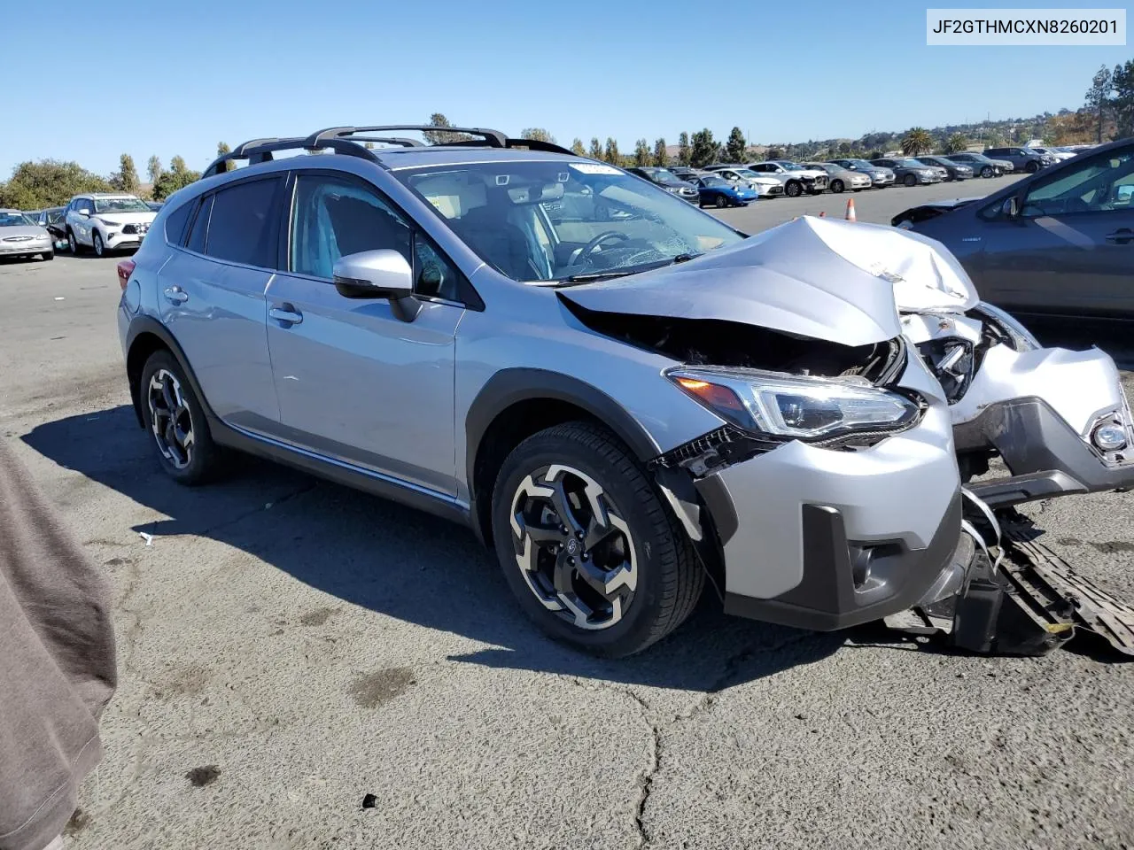 2022 Subaru Crosstrek Limited VIN: JF2GTHMCXN8260201 Lot: 76135164