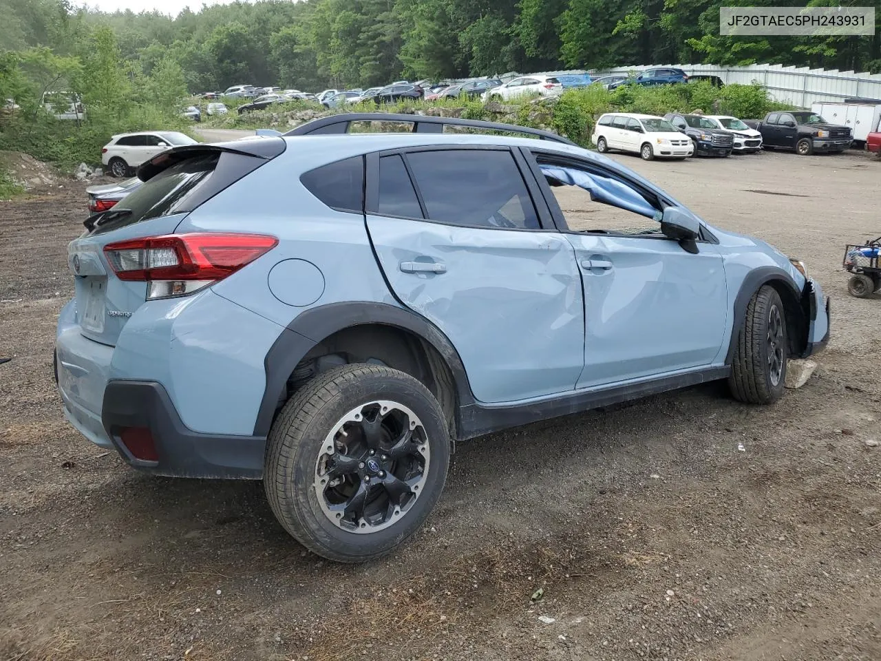 2023 Subaru Crosstrek Premium VIN: JF2GTAEC5PH243931 Lot: 60521174