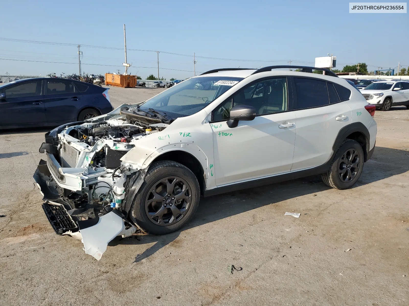 2023 Subaru Crosstrek Sport VIN: JF2GTHRC6PH236554 Lot: 61802234