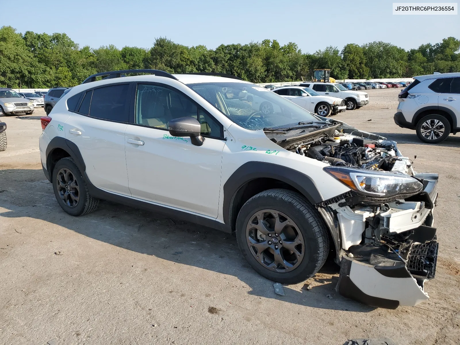 2023 Subaru Crosstrek Sport VIN: JF2GTHRC6PH236554 Lot: 61802234