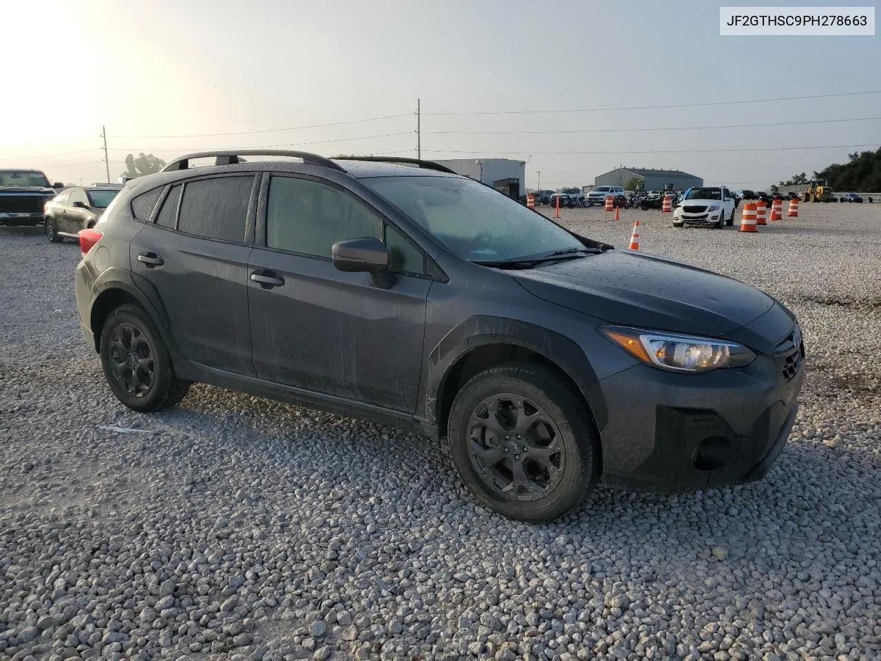 2023 Subaru Crosstrek Sport VIN: JF2GTHSC9PH278663 Lot: 62270064