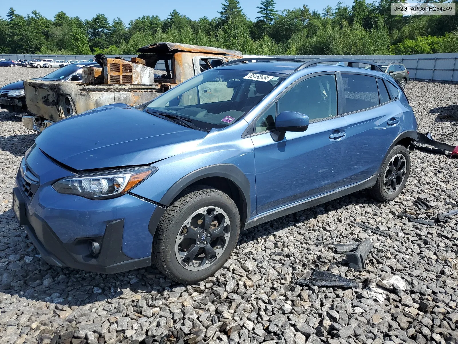 2023 Subaru Crosstrek Premium VIN: JF2GTAPC6PH264249 Lot: 65568684