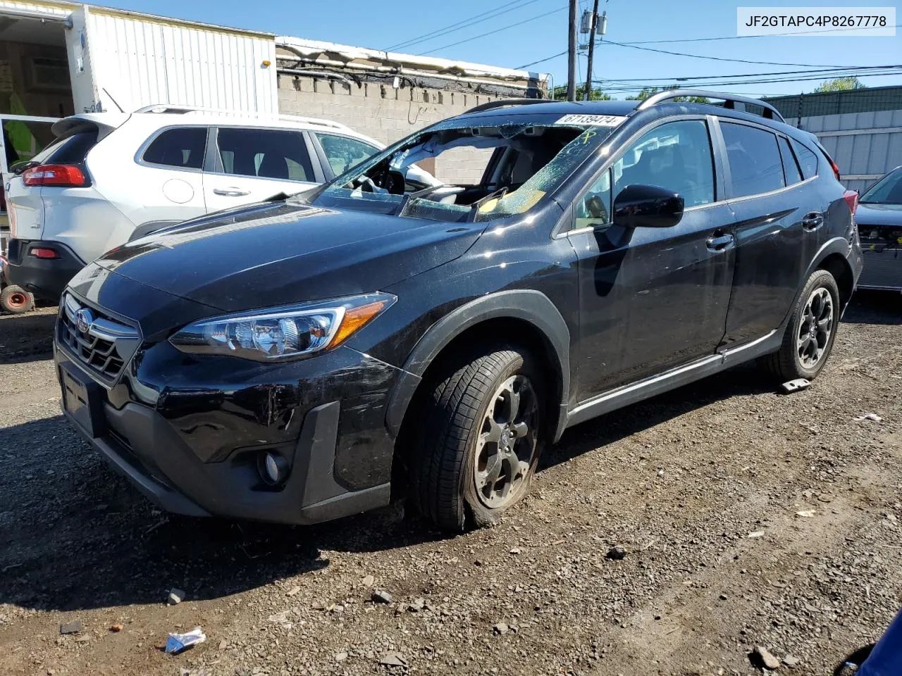 2023 Subaru Crosstrek Premium VIN: JF2GTAPC4P8267778 Lot: 67139474