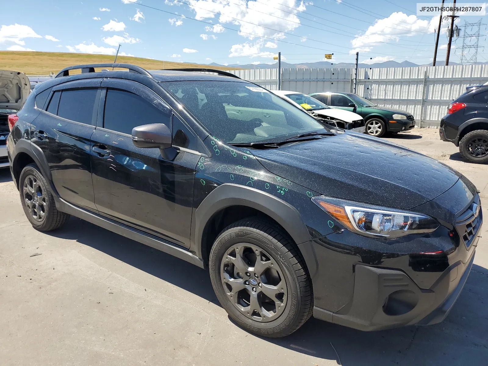 JF2GTHSC8PH287807 2023 Subaru Crosstrek Sport