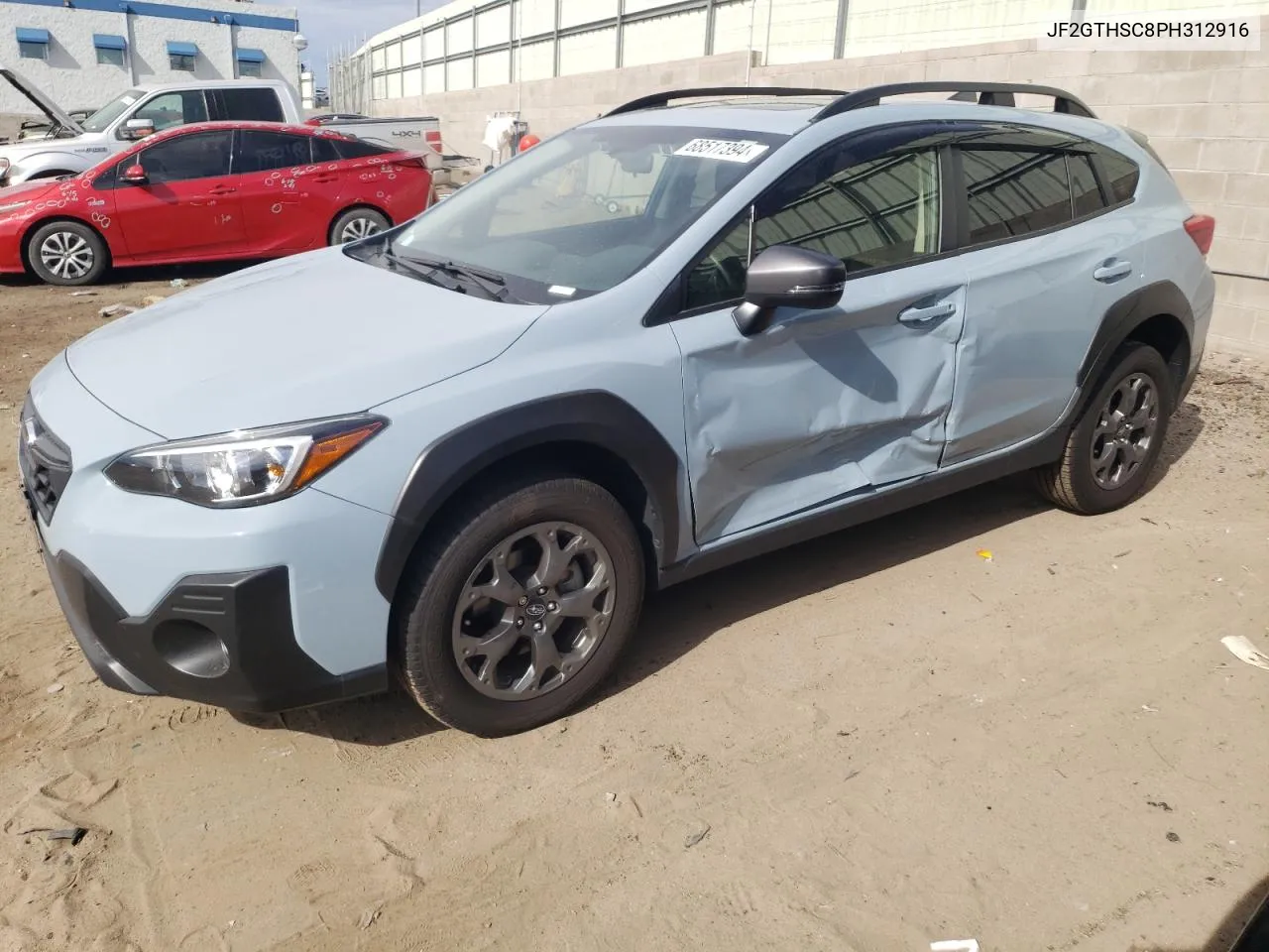 2023 Subaru Crosstrek Sport VIN: JF2GTHSC8PH312916 Lot: 68517394