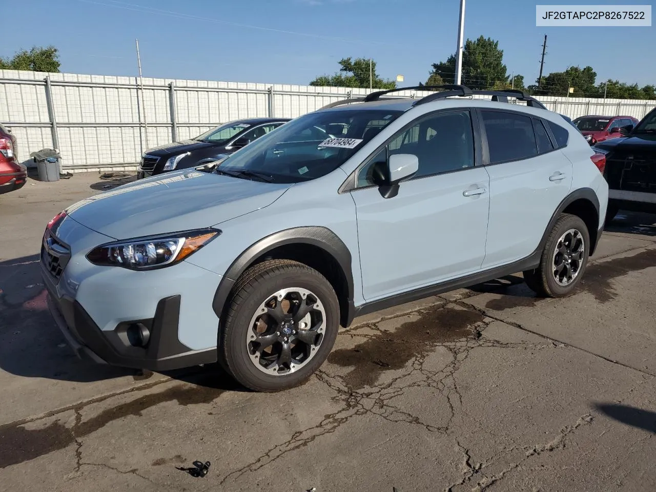 2023 Subaru Crosstrek Premium VIN: JF2GTAPC2P8267522 Lot: 68704984