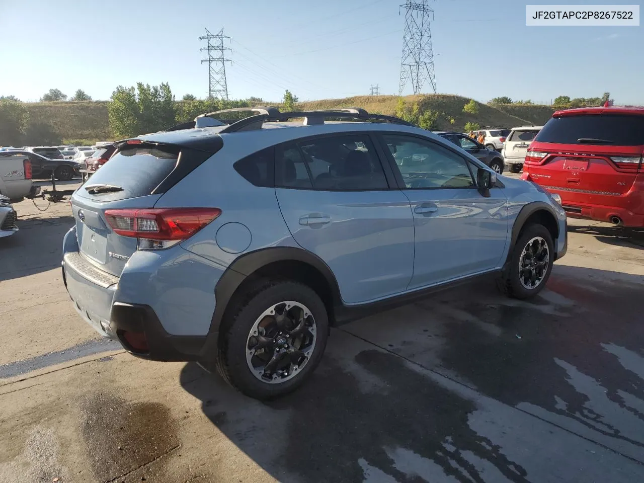 2023 Subaru Crosstrek Premium VIN: JF2GTAPC2P8267522 Lot: 68704984