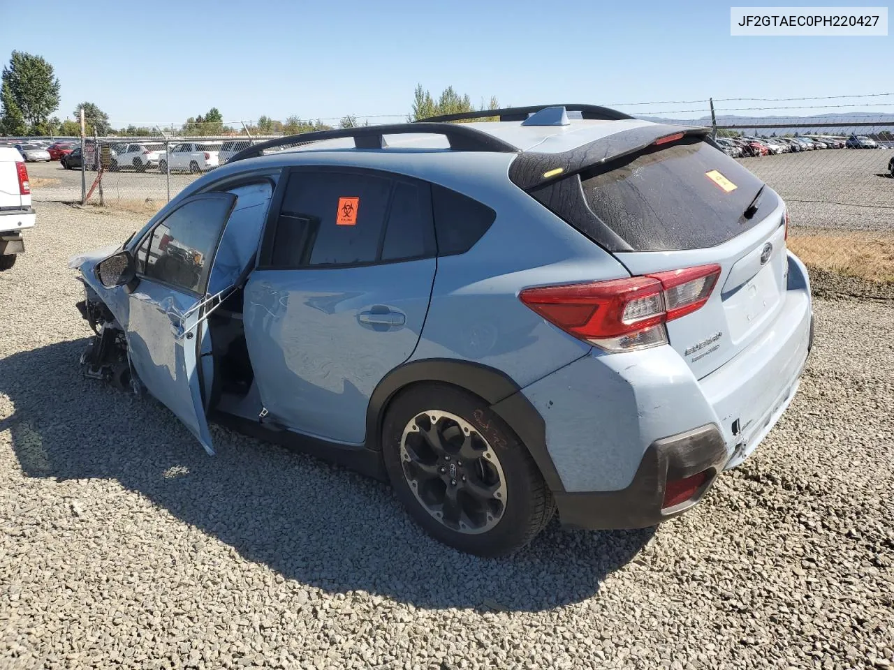 2023 Subaru Crosstrek Premium VIN: JF2GTAEC0PH220427 Lot: 69971914