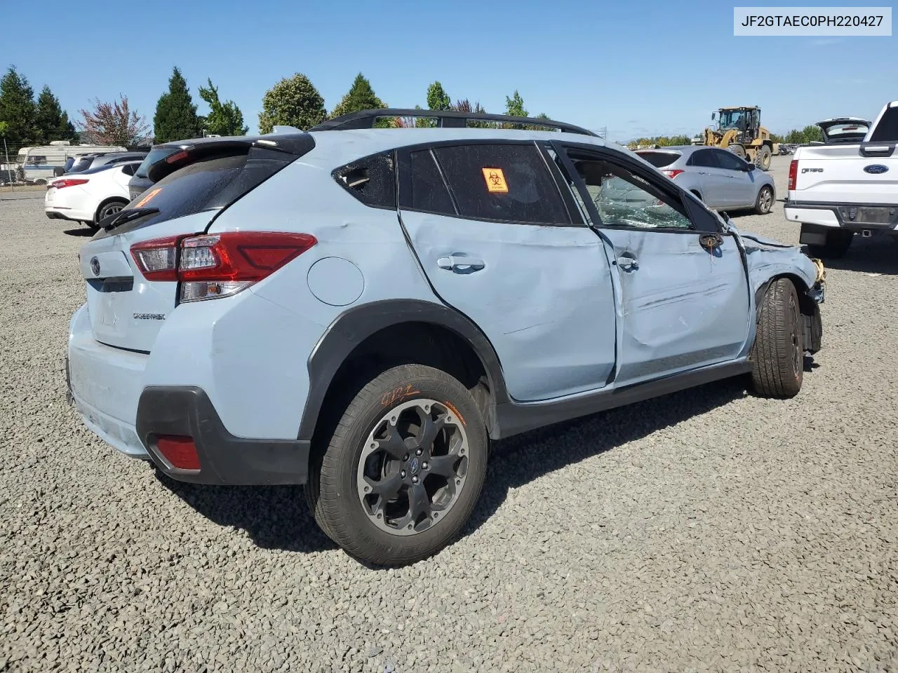 2023 Subaru Crosstrek Premium VIN: JF2GTAEC0PH220427 Lot: 69971914