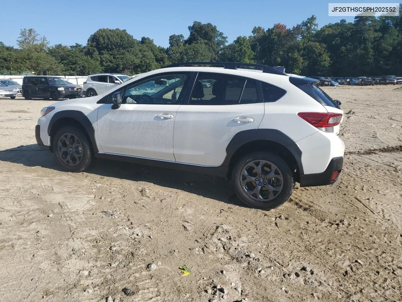 JF2GTHSC5PH202552 2023 Subaru Crosstrek Sport