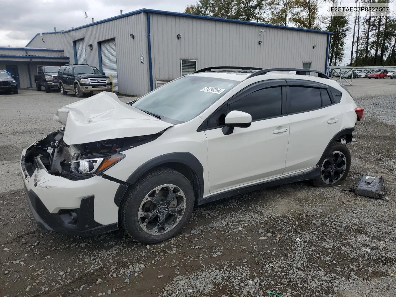 2023 Subaru Crosstrek Premium VIN: JF2GTAEC7P8327507 Lot: 71316064