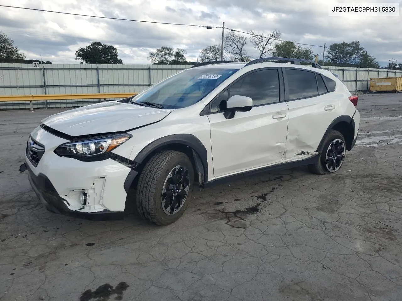 2023 Subaru Crosstrek Premium VIN: JF2GTAEC9PH315830 Lot: 71370134