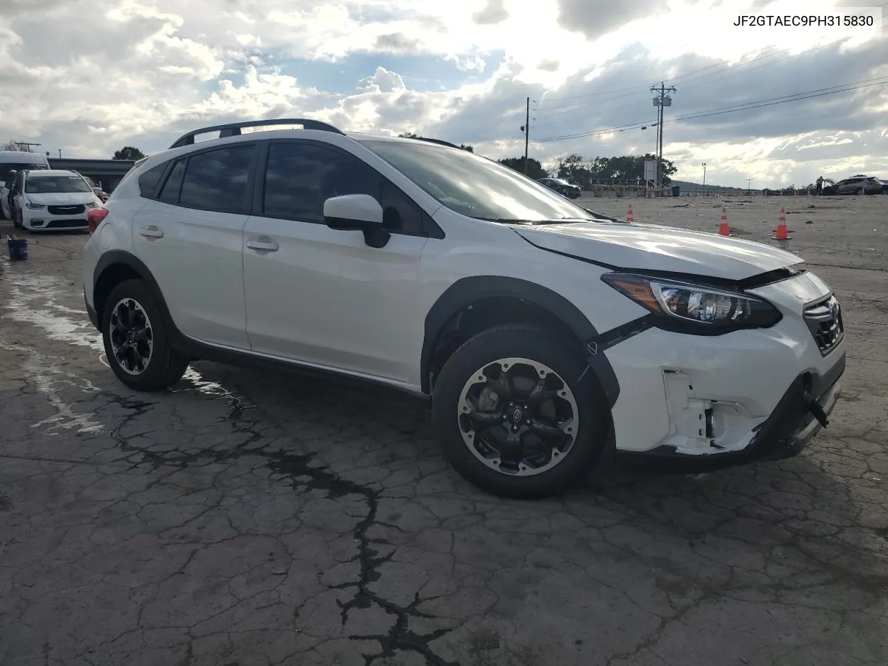 2023 Subaru Crosstrek Premium VIN: JF2GTAEC9PH315830 Lot: 71370134