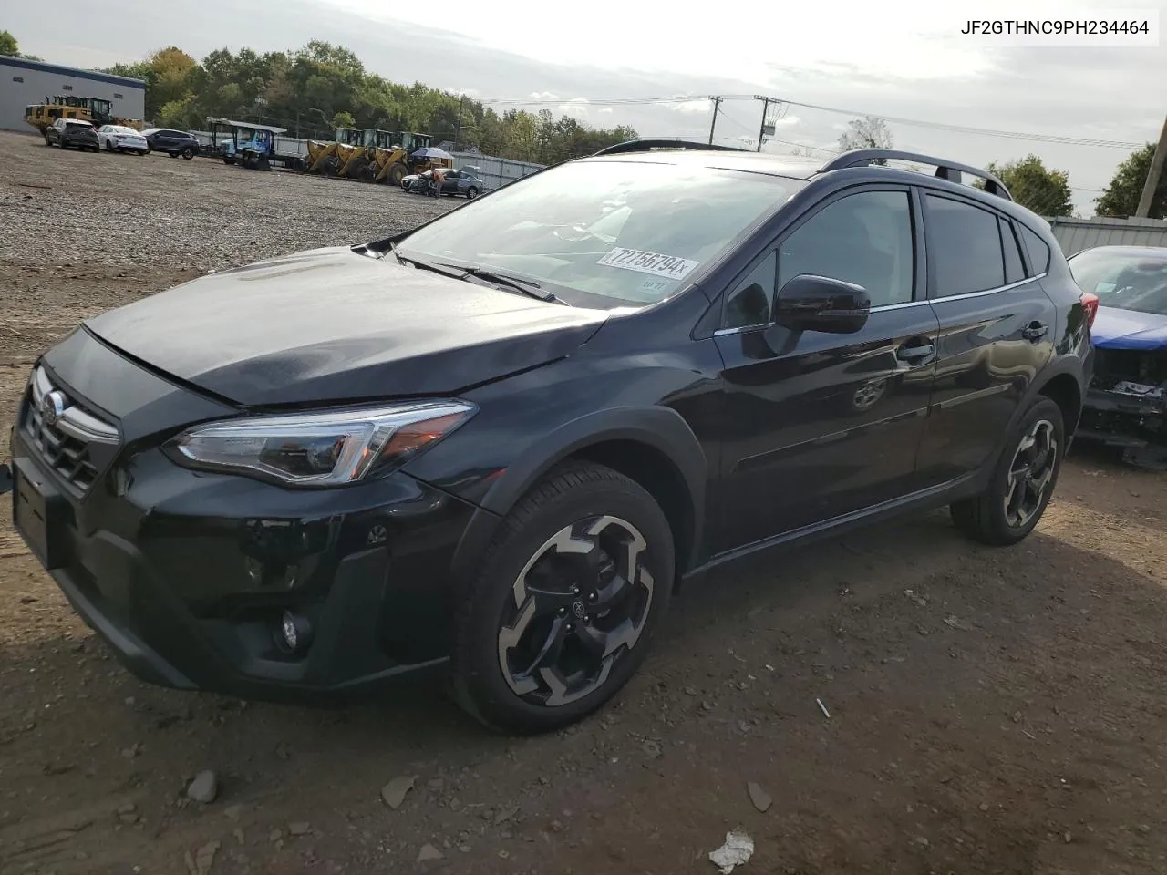 2023 Subaru Crosstrek Limited VIN: JF2GTHNC9PH234464 Lot: 72756794