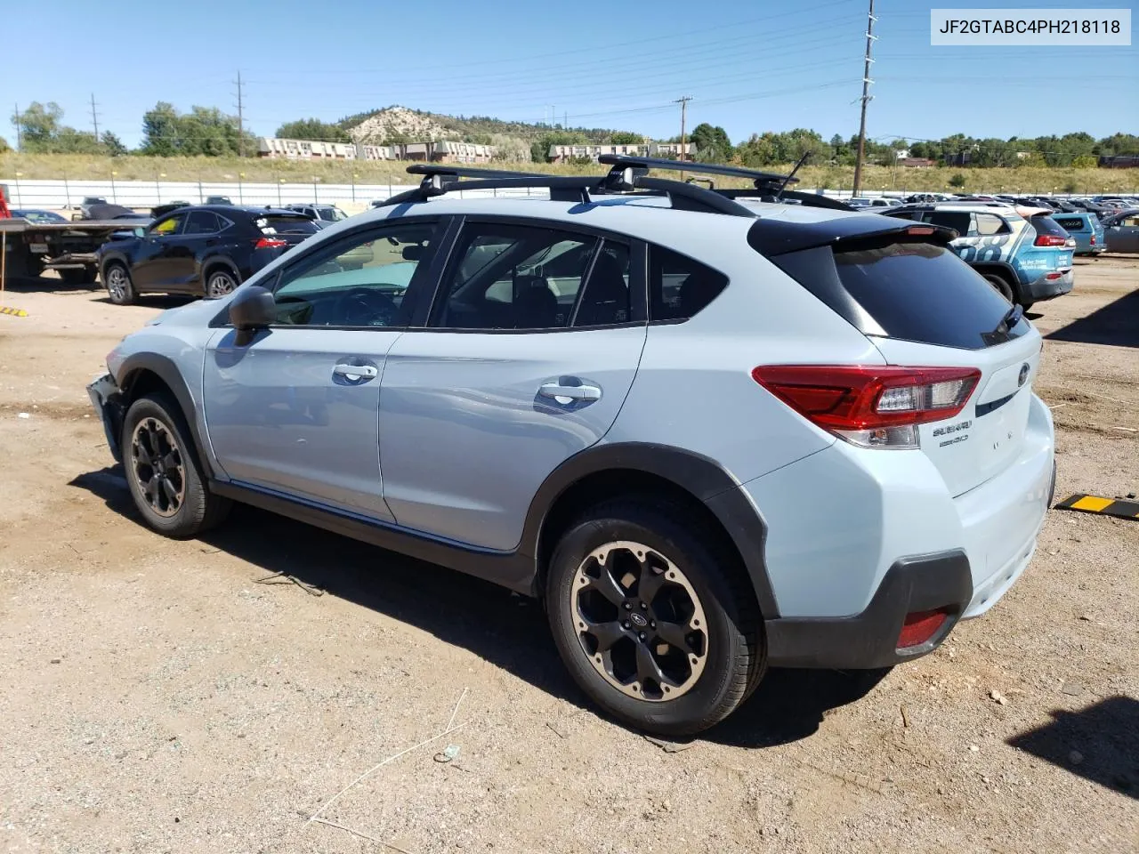 2023 Subaru Crosstrek VIN: JF2GTABC4PH218118 Lot: 73022954