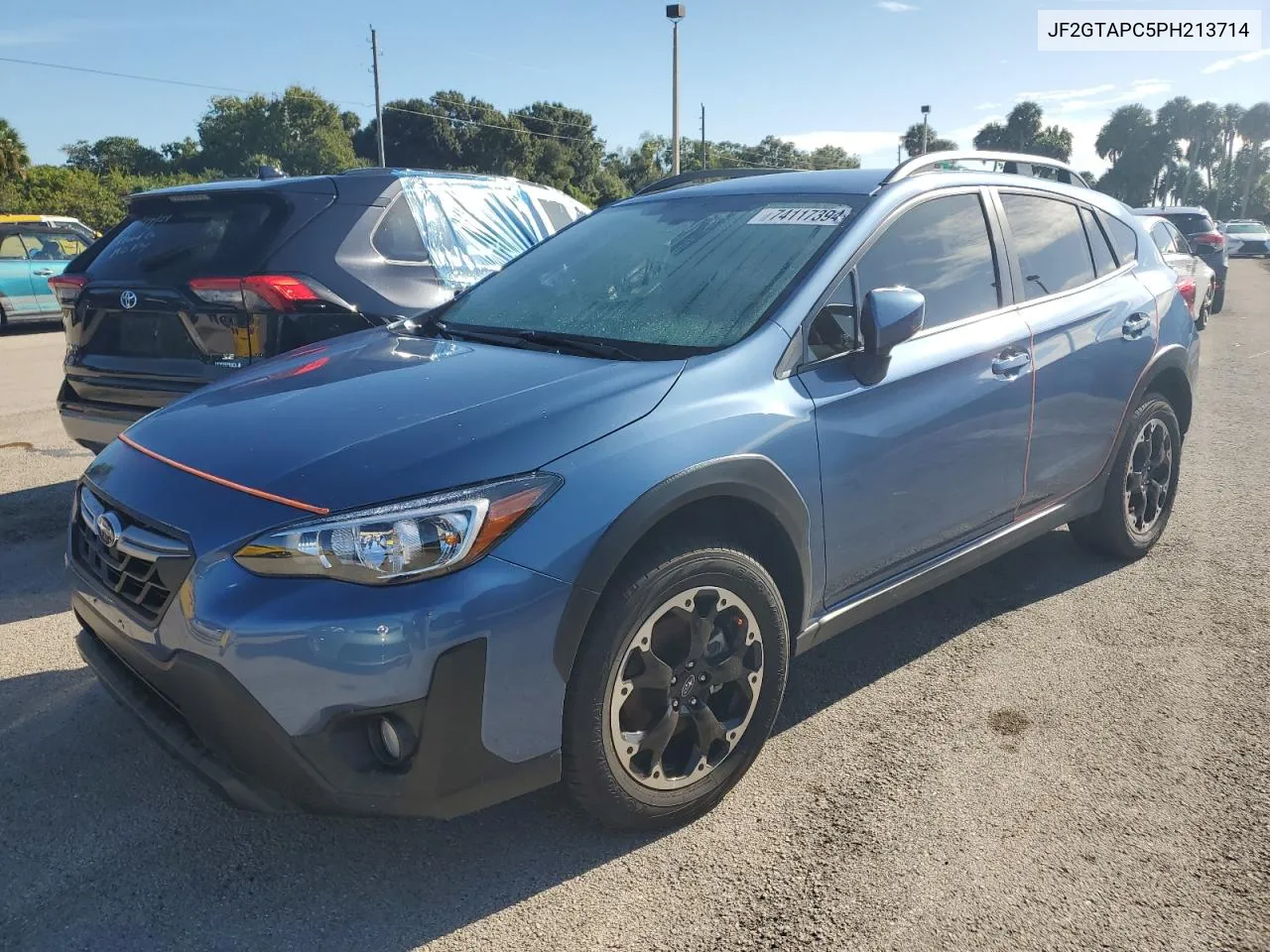 2023 Subaru Crosstrek Premium VIN: JF2GTAPC5PH213714 Lot: 74117394