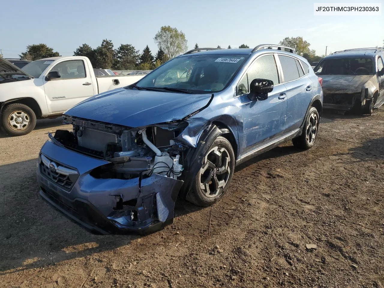 2023 Subaru Crosstrek Limited VIN: JF2GTHMC3PH230363 Lot: 74967644