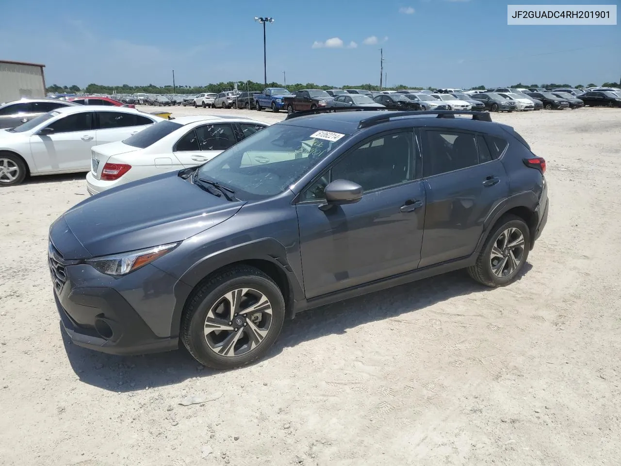 2024 Subaru Crosstrek Premium VIN: JF2GUADC4RH201901 Lot: 61062214