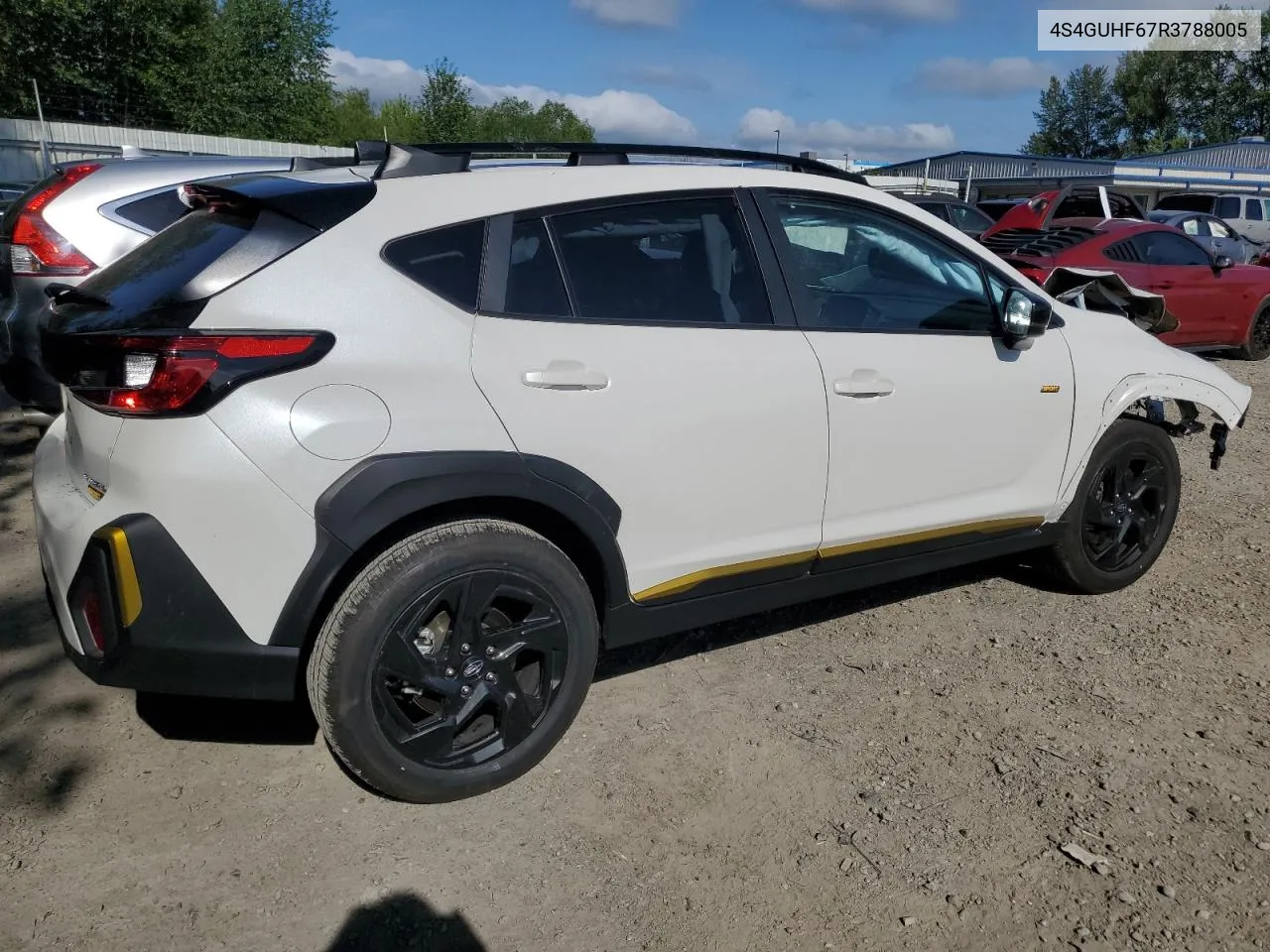 2024 Subaru Crosstrek Sport VIN: 4S4GUHF67R3788005 Lot: 61570484