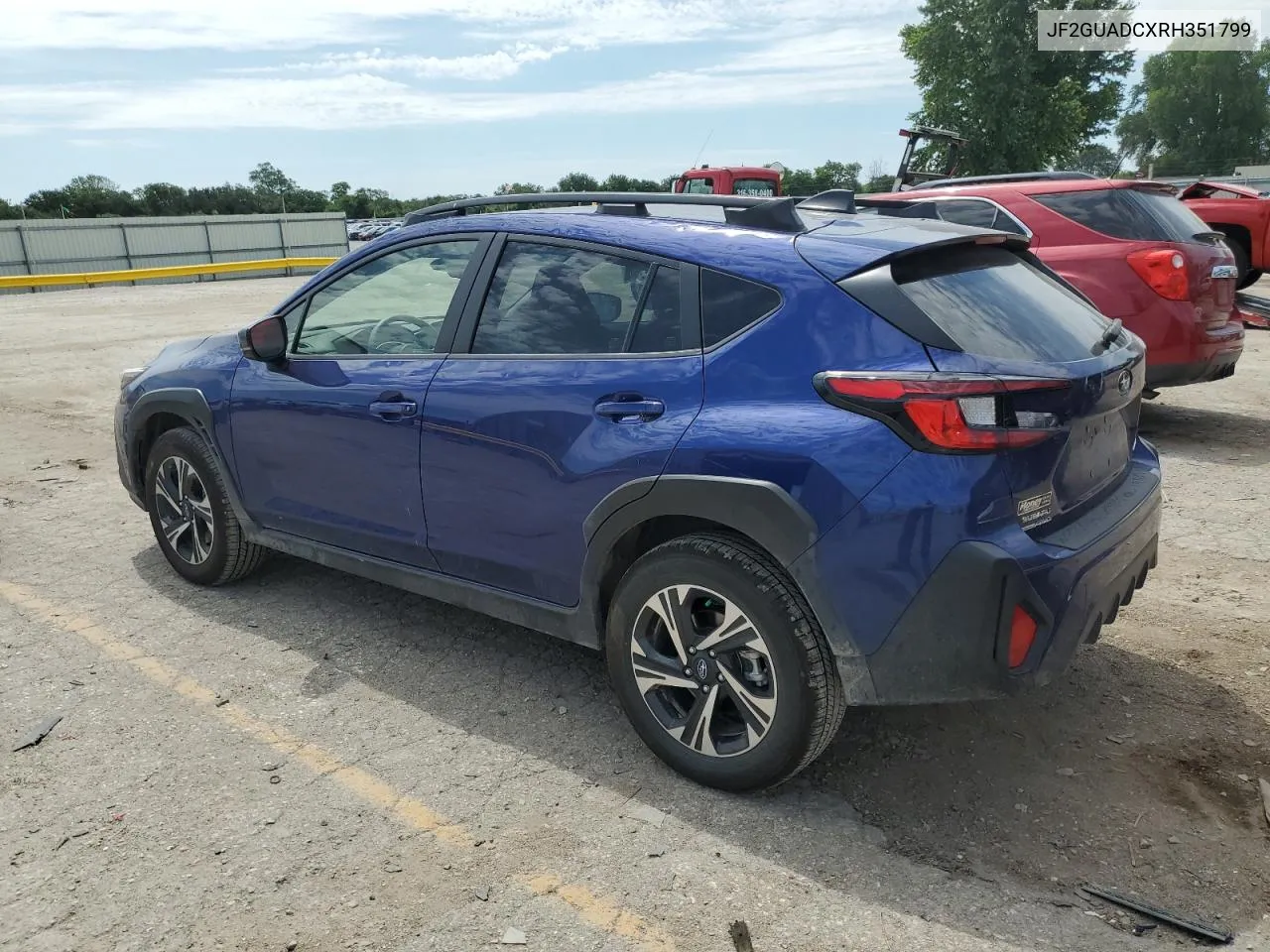 2024 Subaru Crosstrek Premium VIN: JF2GUADCXRH351799 Lot: 61921124