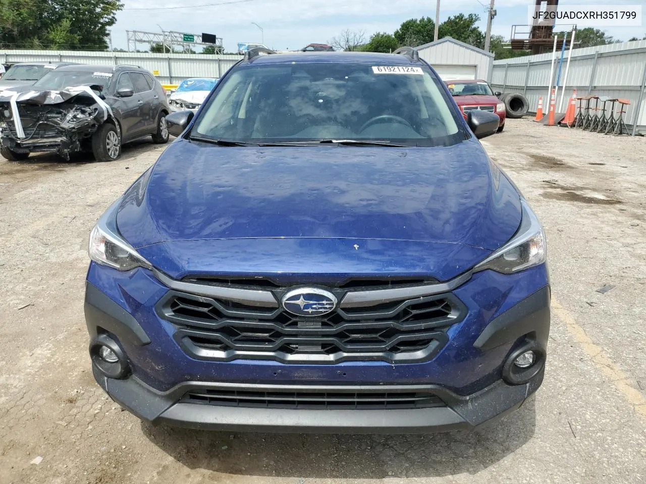 2024 Subaru Crosstrek Premium VIN: JF2GUADCXRH351799 Lot: 61921124