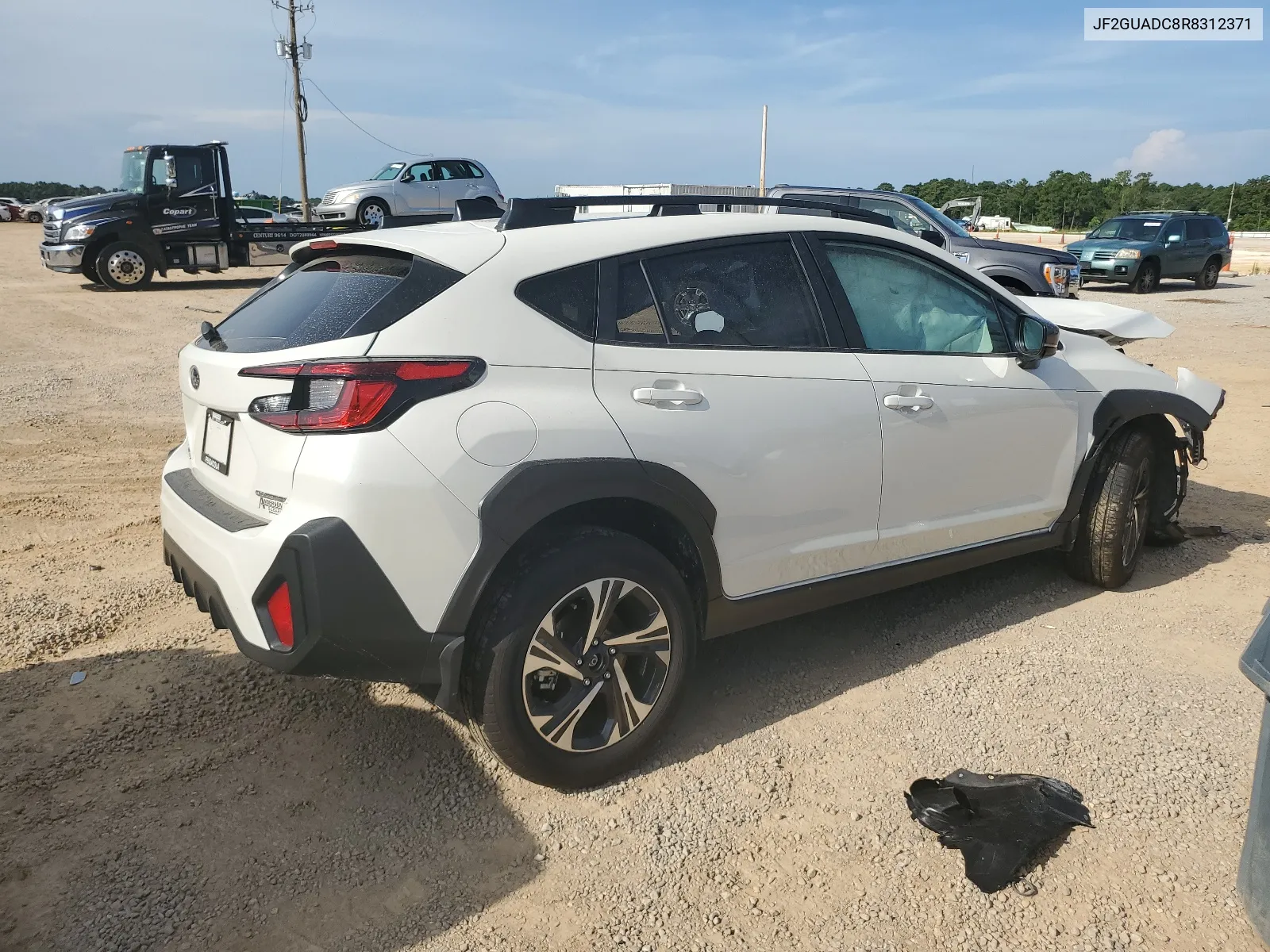 2024 Subaru Crosstrek Premium VIN: JF2GUADC8R8312371 Lot: 62061314