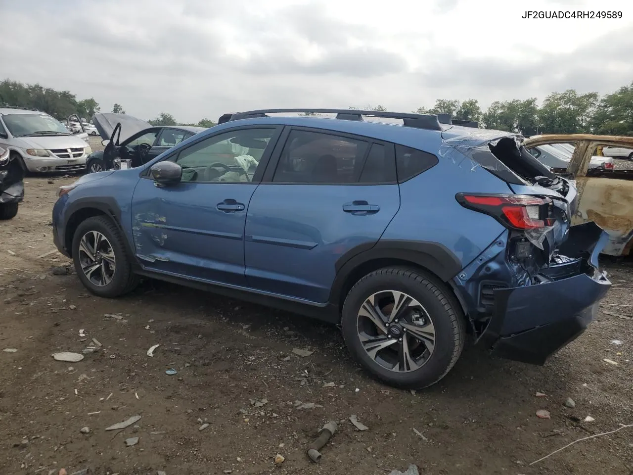 2024 Subaru Crosstrek Premium VIN: JF2GUADC4RH249589 Lot: 65967374