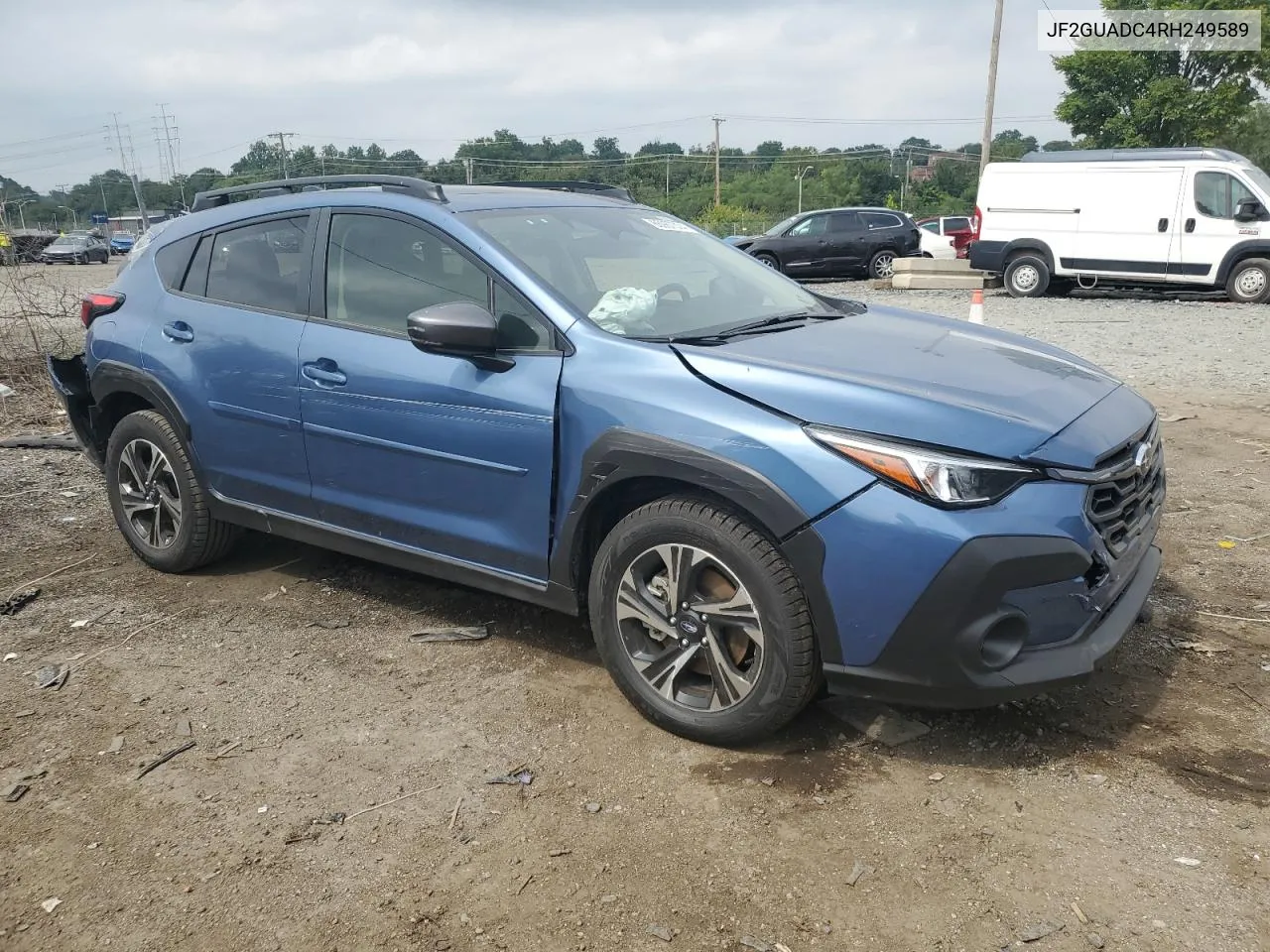 2024 Subaru Crosstrek Premium VIN: JF2GUADC4RH249589 Lot: 65967374