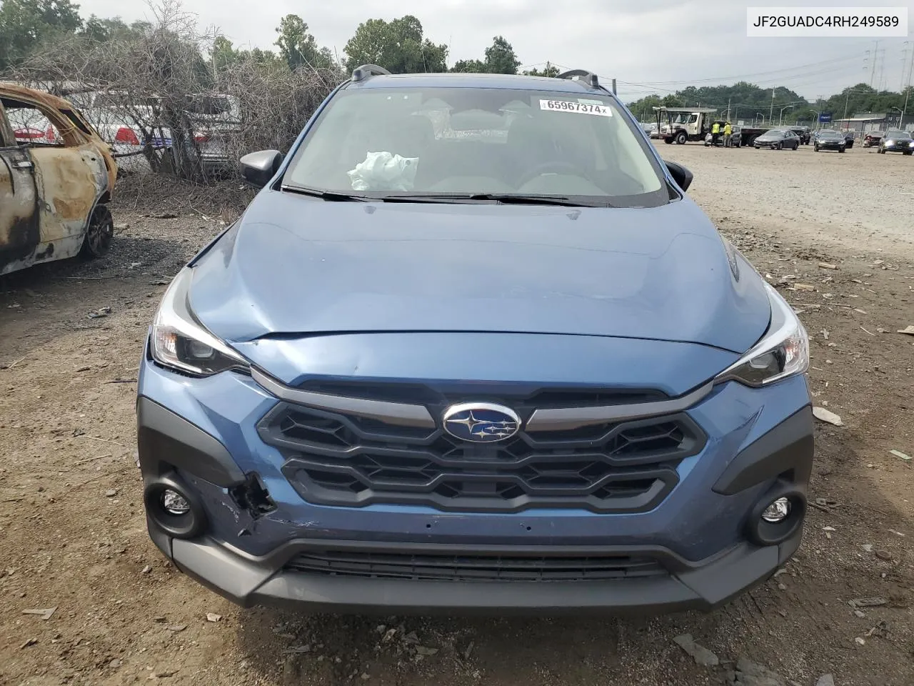 2024 Subaru Crosstrek Premium VIN: JF2GUADC4RH249589 Lot: 65967374