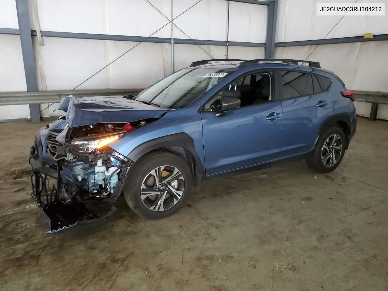 2024 Subaru Crosstrek Premium VIN: JF2GUADC3RH304212 Lot: 68572074