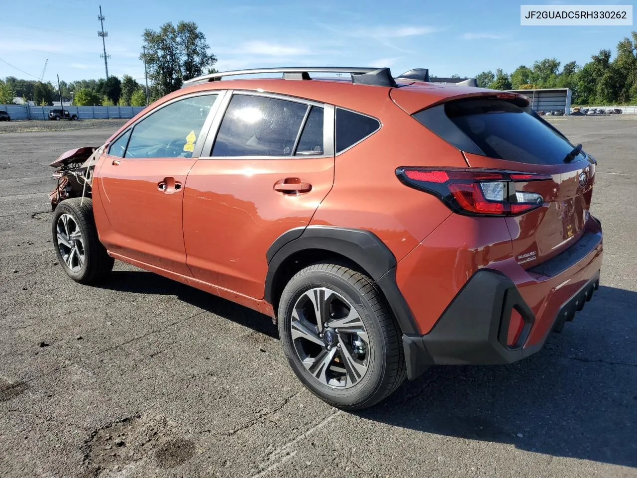 2024 Subaru Crosstrek Premium VIN: JF2GUADC5RH330262 Lot: 69722974