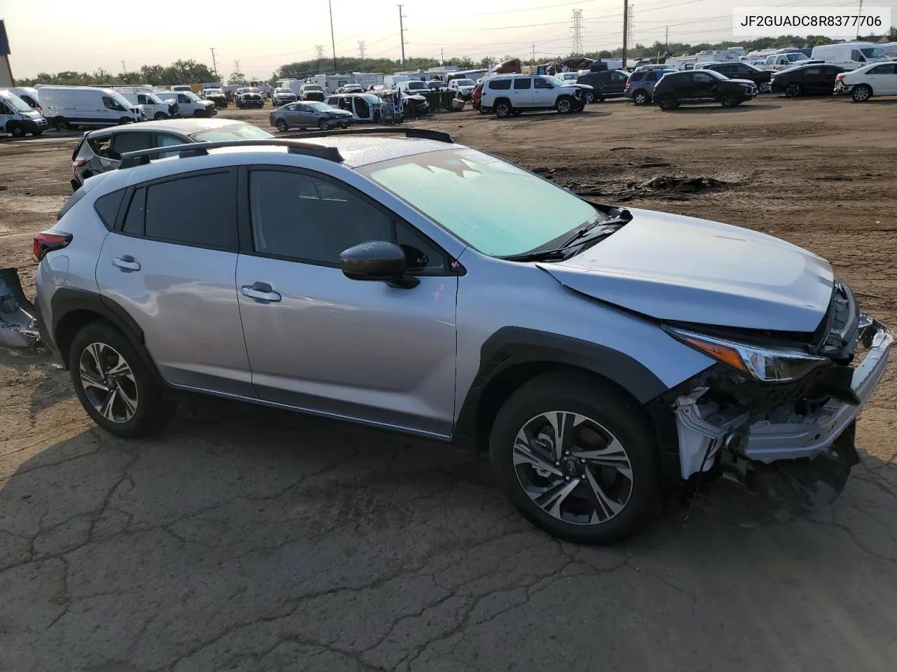 2024 Subaru Crosstrek Premium VIN: JF2GUADC8R8377706 Lot: 69875984