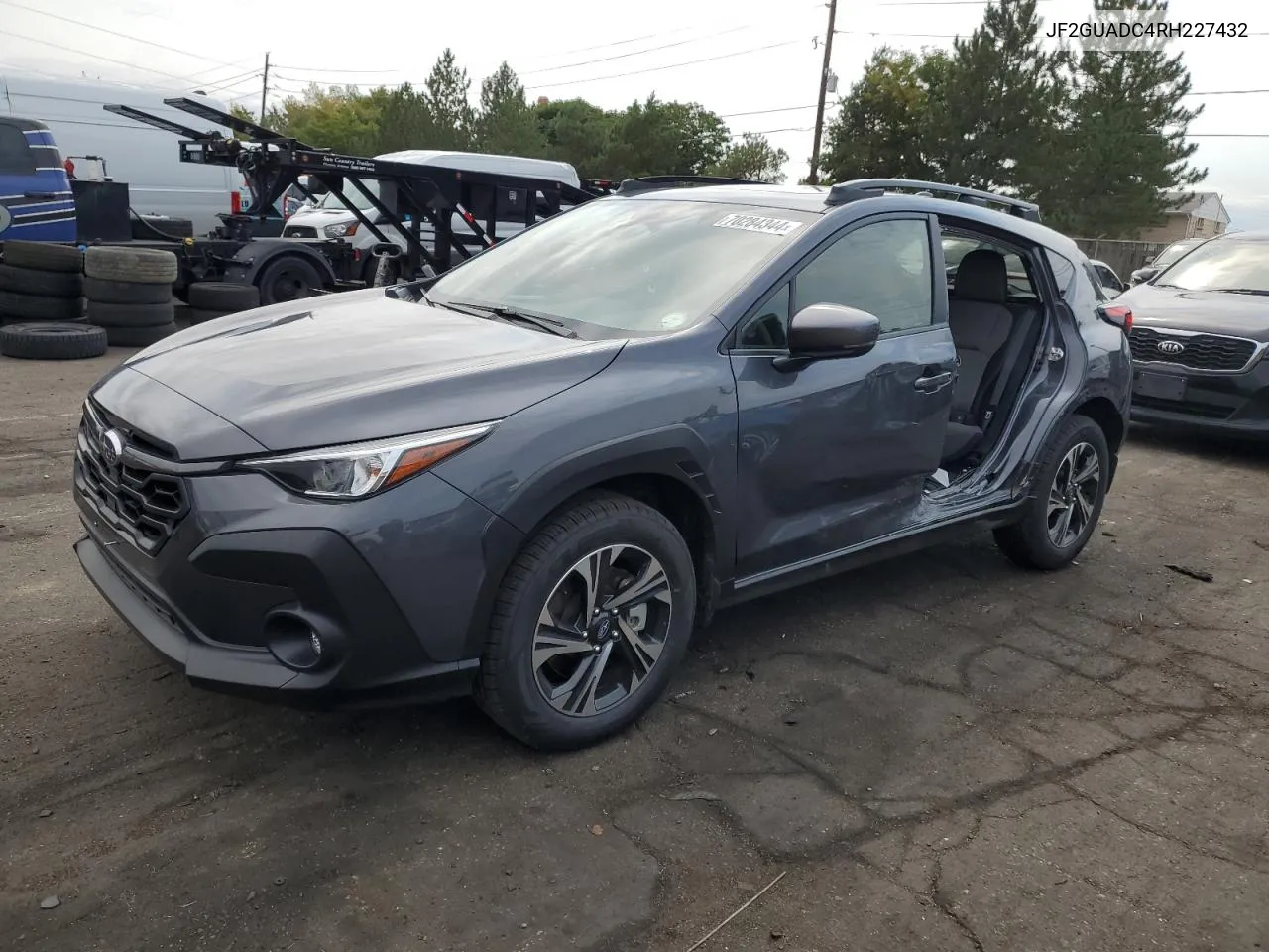 2024 Subaru Crosstrek Premium VIN: JF2GUADC4RH227432 Lot: 70284344