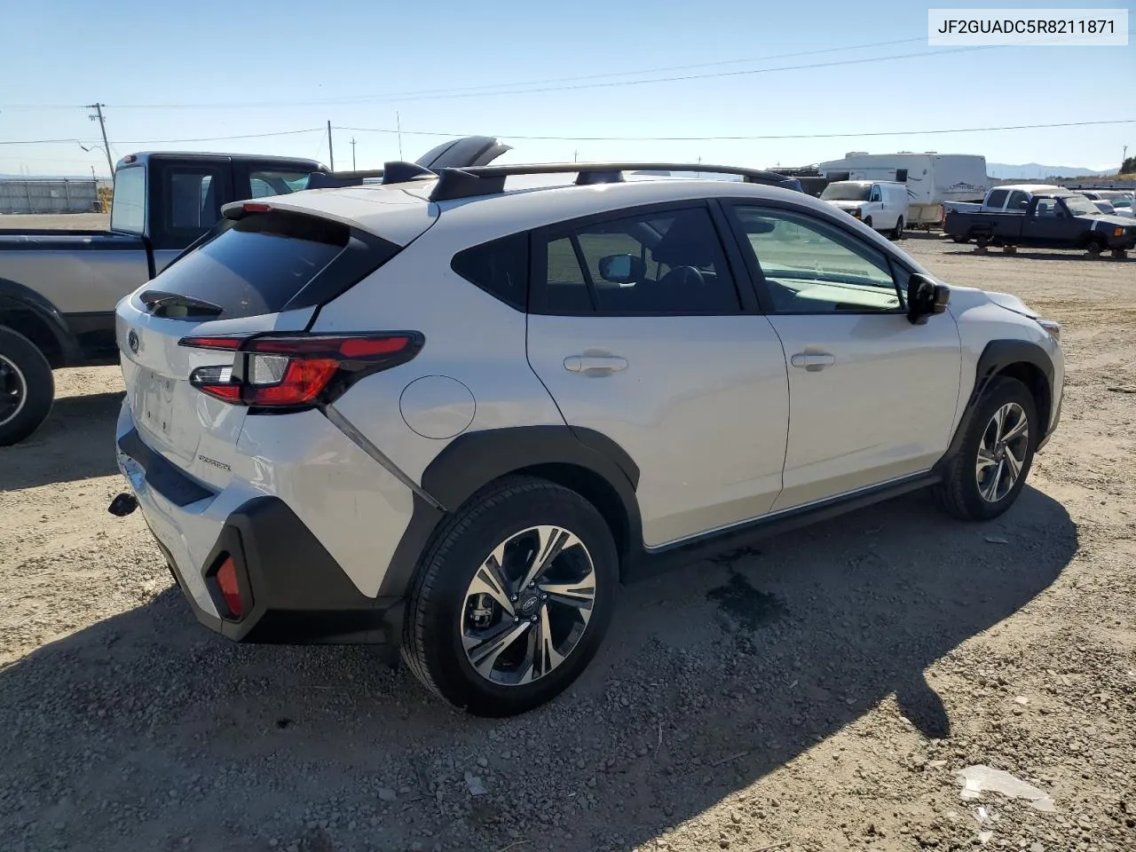 2024 Subaru Crosstrek Premium VIN: JF2GUADC5R8211871 Lot: 71052344