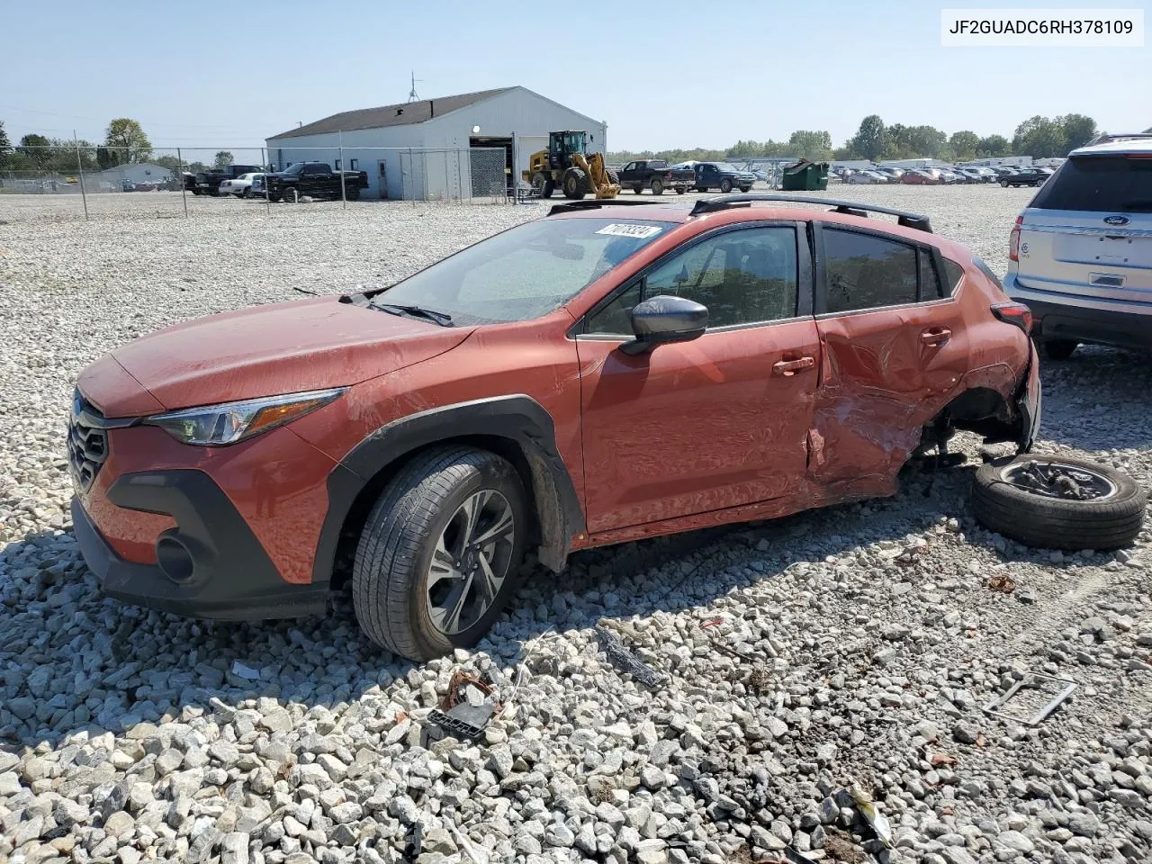 2024 Subaru Crosstrek Premium VIN: JF2GUADC6RH378109 Lot: 71078324