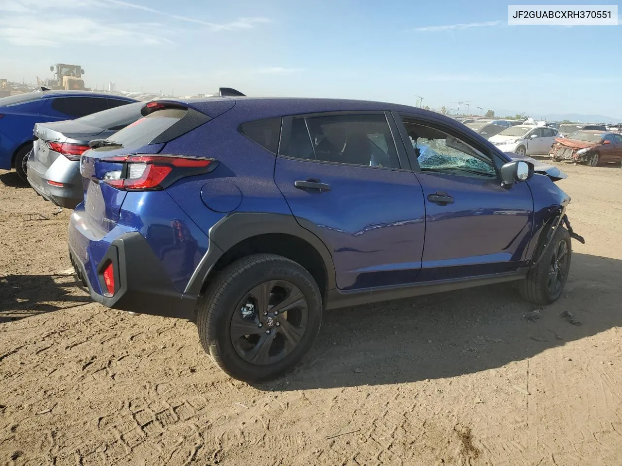 2024 Subaru Crosstrek VIN: JF2GUABCXRH370551 Lot: 71266834