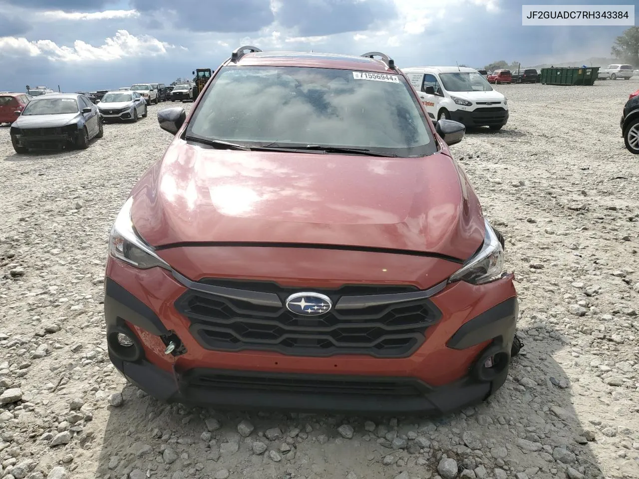 2024 Subaru Crosstrek Premium VIN: JF2GUADC7RH343384 Lot: 71556944