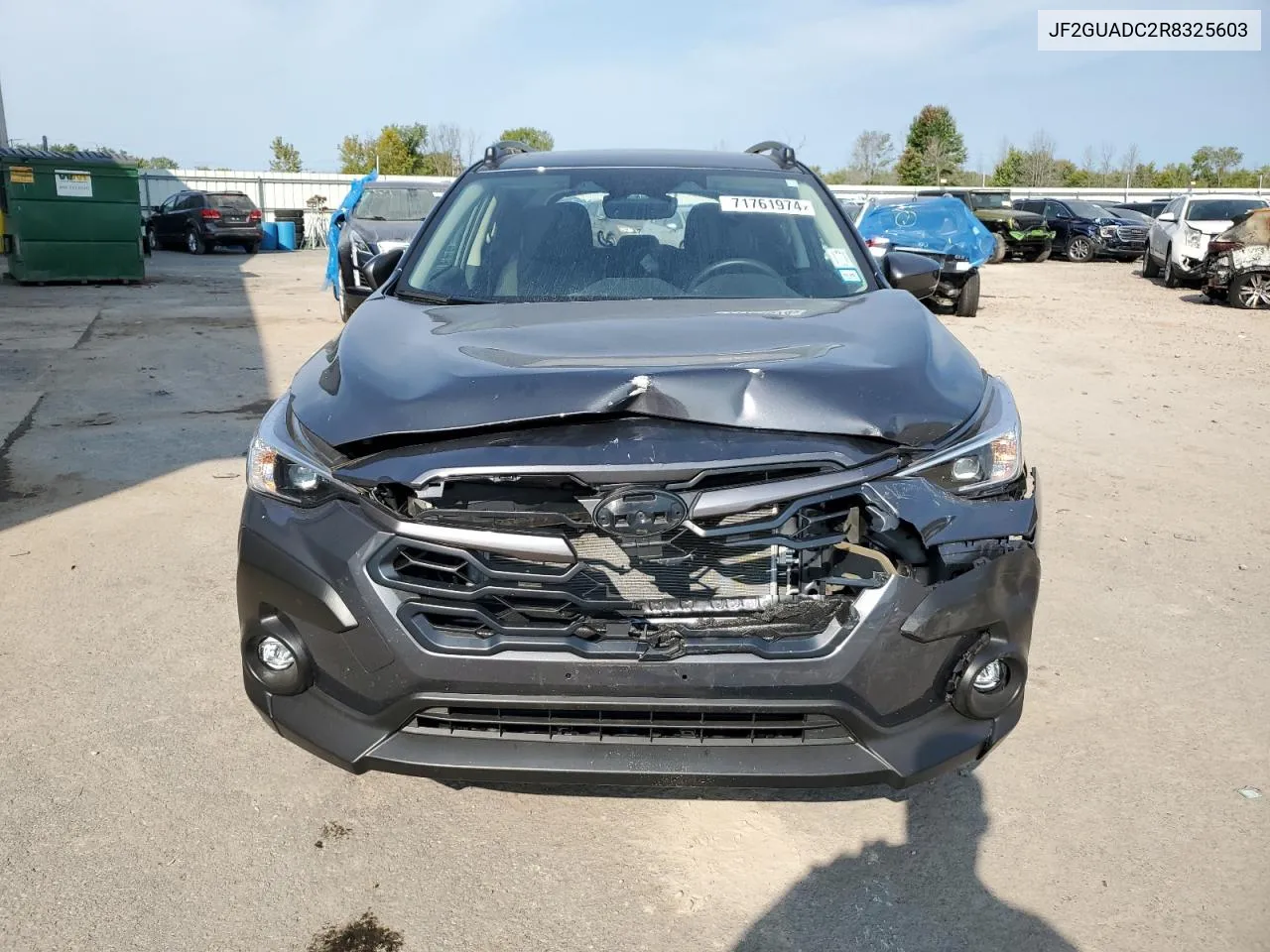 2024 Subaru Crosstrek Premium VIN: JF2GUADC2R8325603 Lot: 71761974