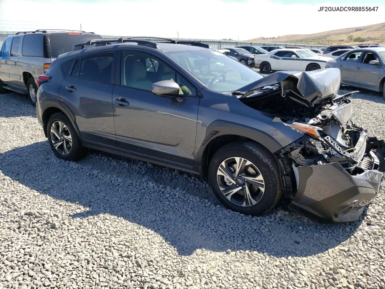 2024 Subaru Crosstrek Premium VIN: JF2GUADC9R8855647 Lot: 72396024