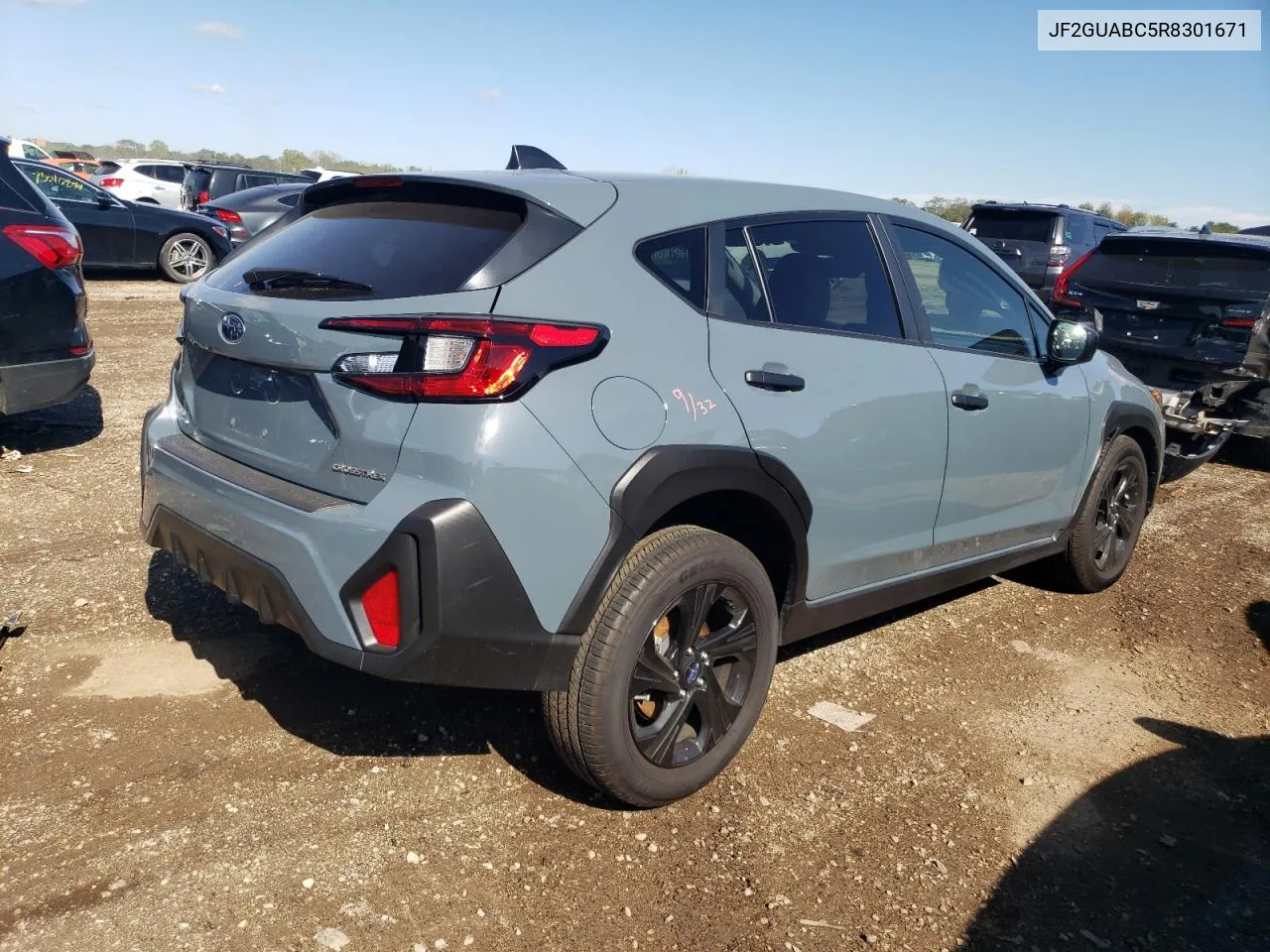 2024 Subaru Crosstrek VIN: JF2GUABC5R8301671 Lot: 73122914