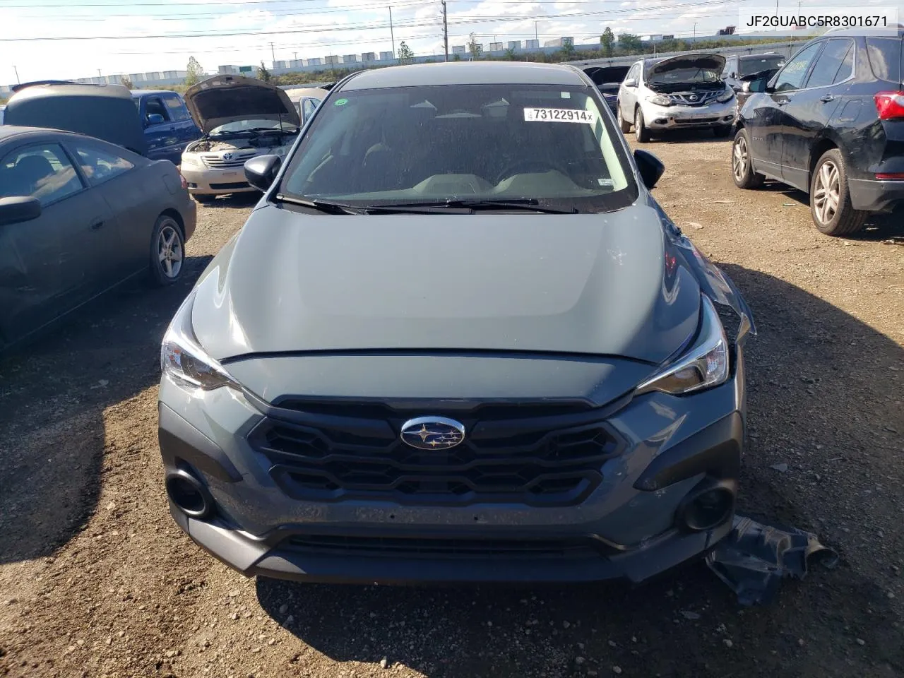 2024 Subaru Crosstrek VIN: JF2GUABC5R8301671 Lot: 73122914