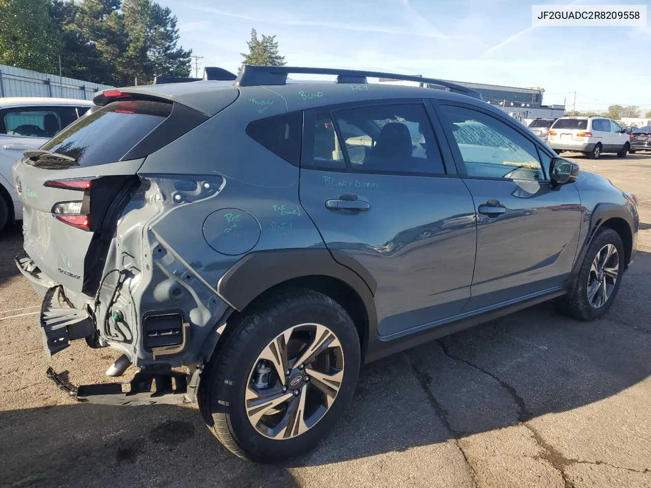 2024 Subaru Crosstrek Premium VIN: JF2GUADC2R8209558 Lot: 73401974