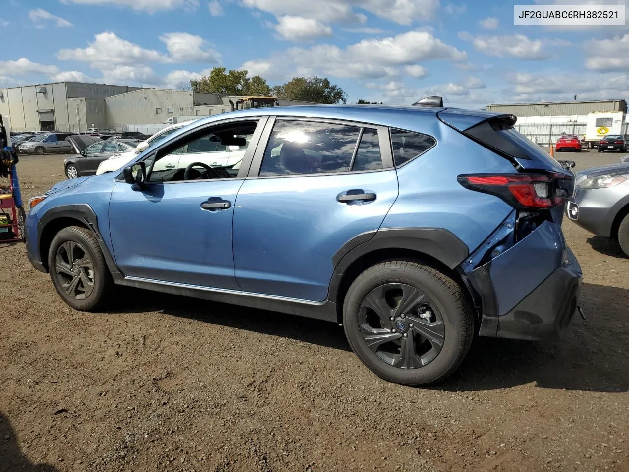 2024 Subaru Crosstrek VIN: JF2GUABC6RH382521 Lot: 73420204